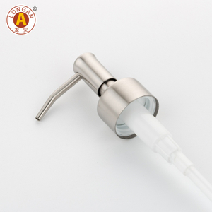 F01-2 Eco Friendly Lotion Pump Bottle Metal Lotion Pump
