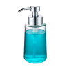 LA38 450ml Glass Soap Dispenser with Stainless Steel Pump - Versatile for Lotion & Foam