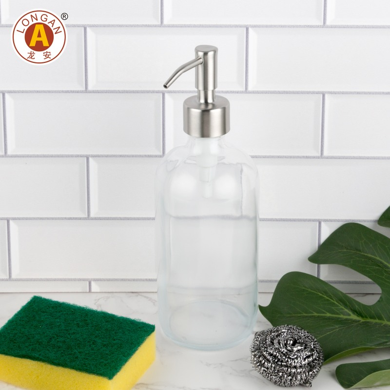 F01-2 Eco Friendly Lotion Pump Bottle Metal Lotion Pump