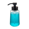 LA38 450ml Glass Soap Dispenser with Stainless Steel Pump - Versatile for Lotion & Foam