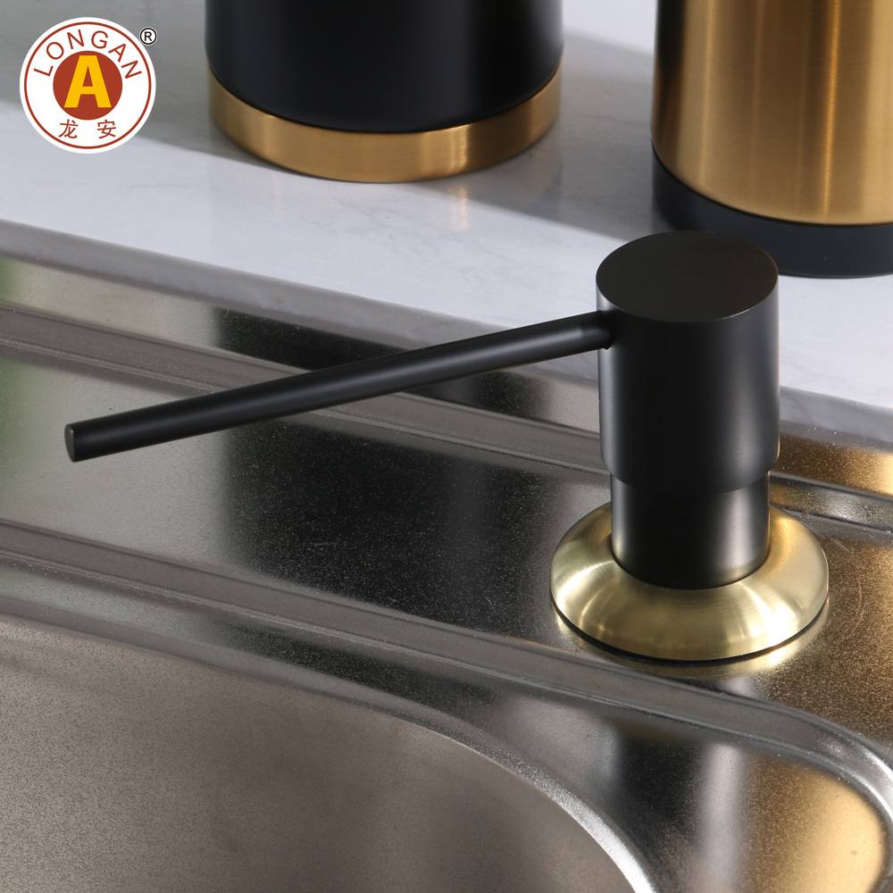 T01 Brass Hand Soap Dispenser For Kitchen Dish Washing 