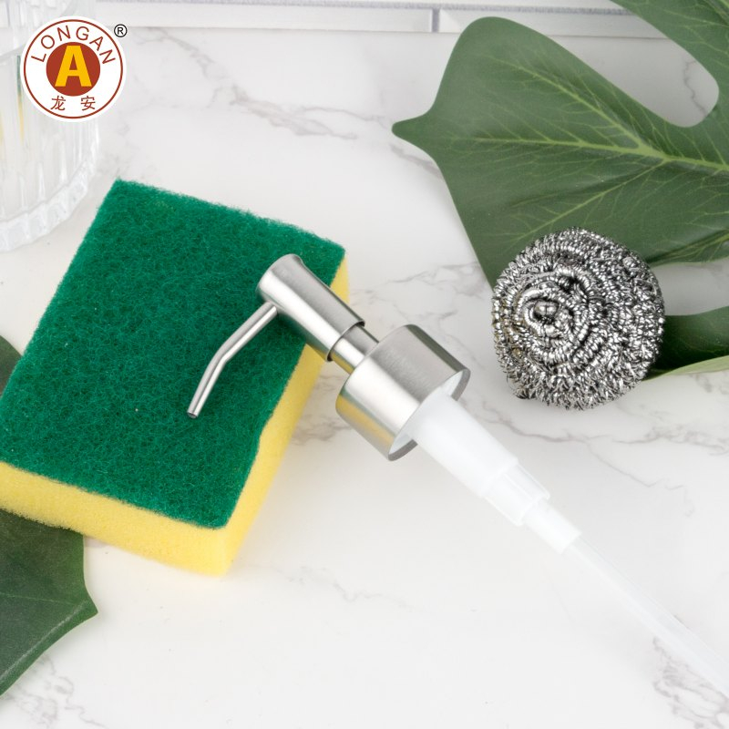 F01-2 Eco Friendly Lotion Pump Bottle Metal Lotion Pump