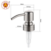 F17 Luxury Liquid Soap Dispenser Body Wash Bottle Pump 