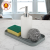 TC03 Modern Simple White And Black Ceramic Soap Dispenser Liquid Soap Dispenser