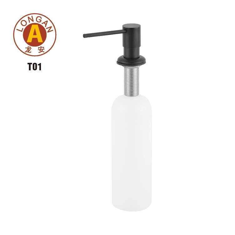 T01 Brass Hand Soap Dispenser For Kitchen Dish Washing 
