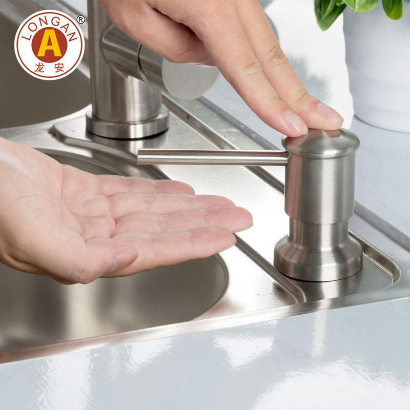 F56 New Style Stainless Steel Soap Dispenser For Sink