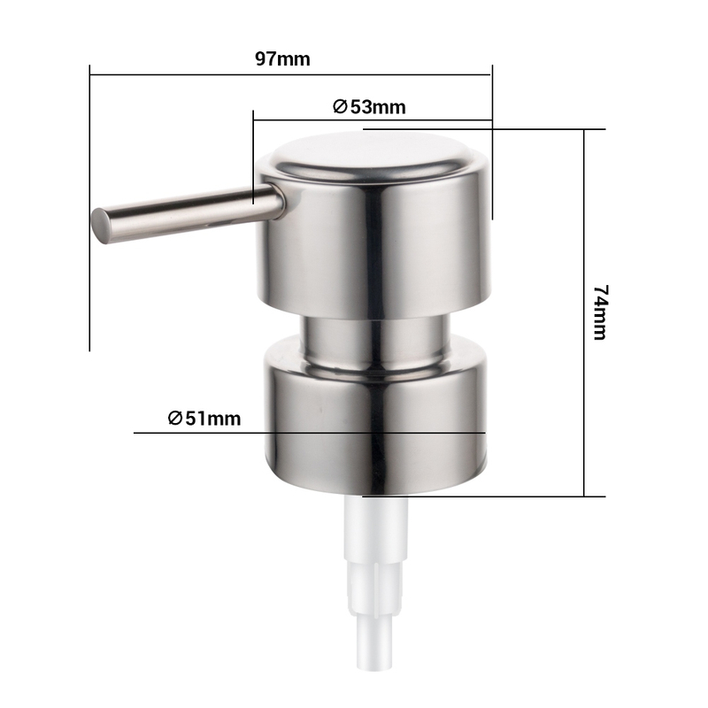 F55 Lotion Soap Dispenser Pump 28/400 Glass Bottle Pump Dispenser