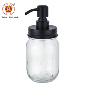 LA55 Manual Press Bathroom Kitchen Soap Dispenser Dish Wash Liquid Pump With 500ml Bottle