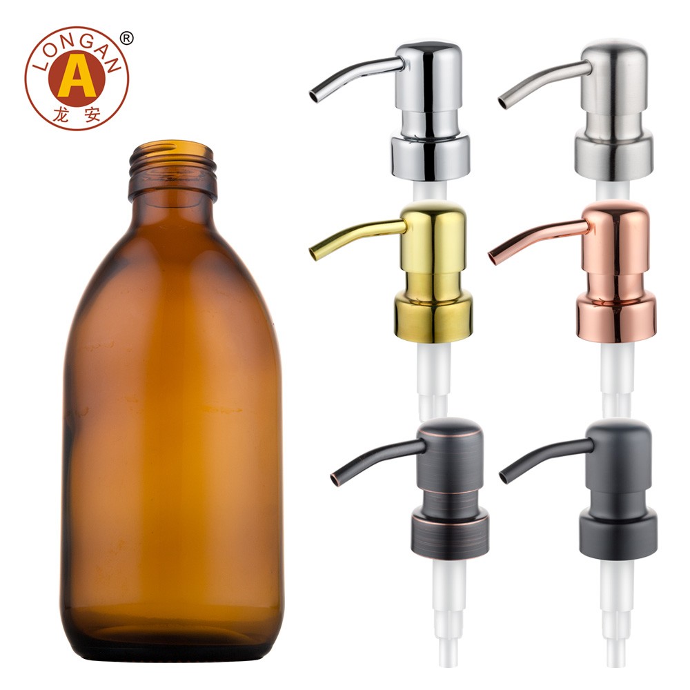 F03 Double Shampoo Pump Lotion Bottle Hand Pump Head