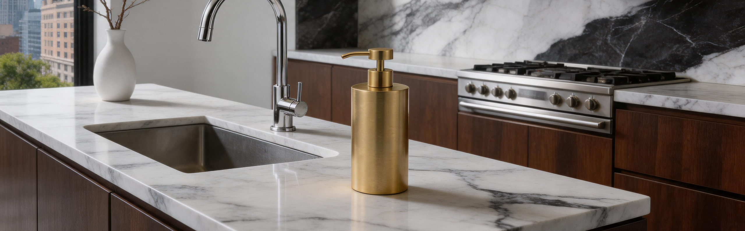Kitchen-stainless-steel-soap-dispenser-bottle